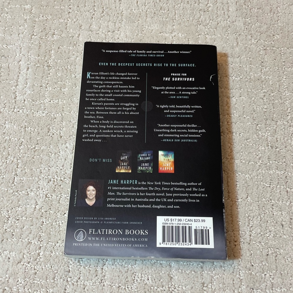 The Survivors: A Novel by Jane Harper - paperback - Picture 2 of 10